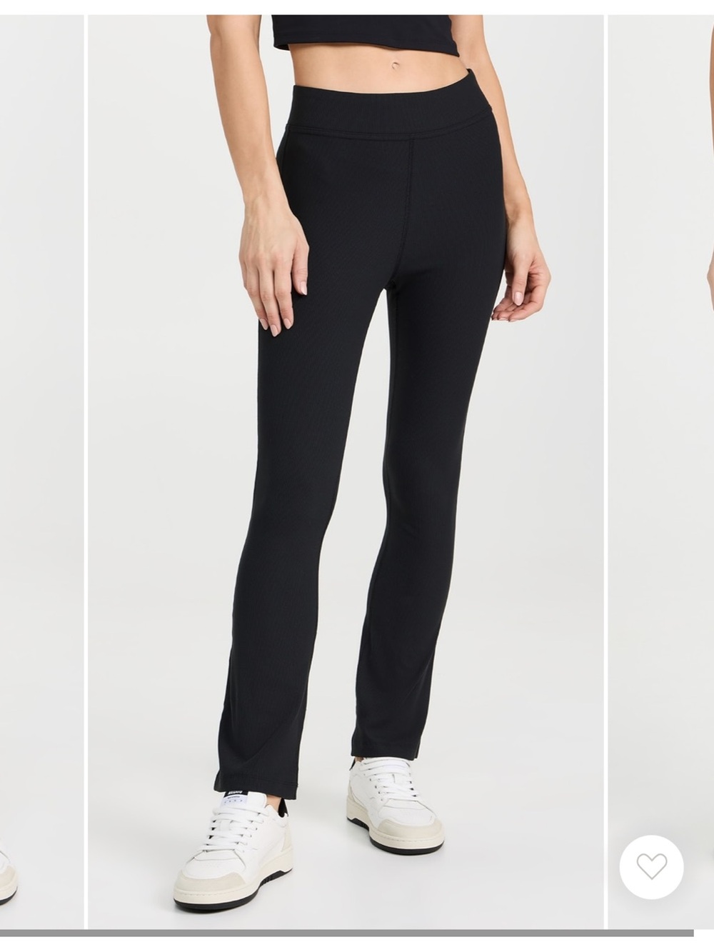 Outdoor Voices SuperForm Rib Kick Flare Leggings Medium